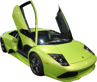 Lamborghini Png Image - Lamborghini Murcielago No Background (400x338), Png Download
