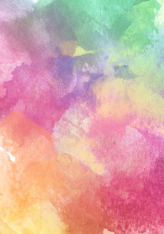 %{username} Is Out Of Office - Freng Water Color Rainbow G0083 Ipod Touch 5 Case (560x800), Png Download