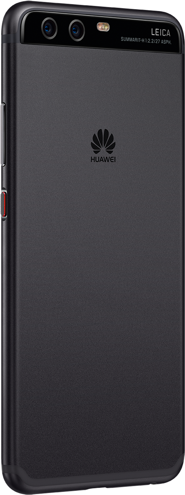 P10 Black Back 45 Left (750x1780), Png Download