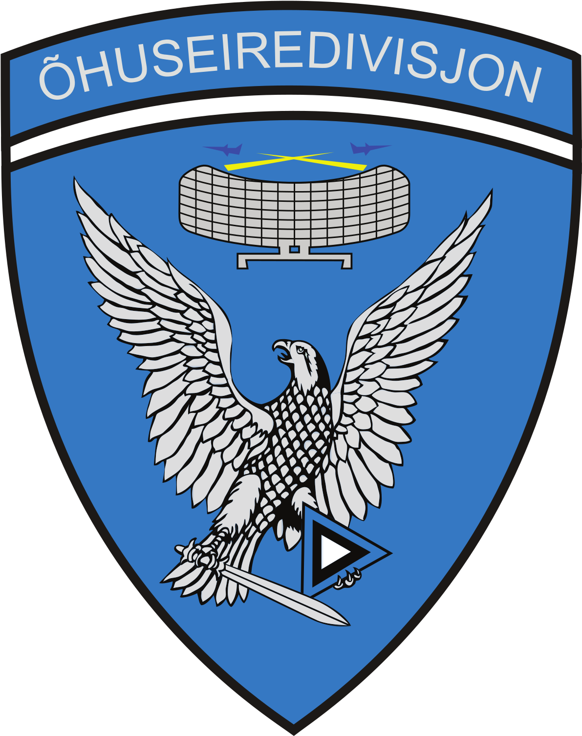 Estonia Estonian Airforce Emblem, Badge Eesti 4" (100mm) (1200x1516), Png Download