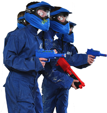 Children's Low Impact Parties - Kids Safety Gear Paintball (400x400), Png Download