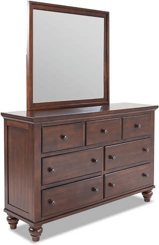 Chatham Dresser & Mirror - Transparent Dresser (850x534), Png Download