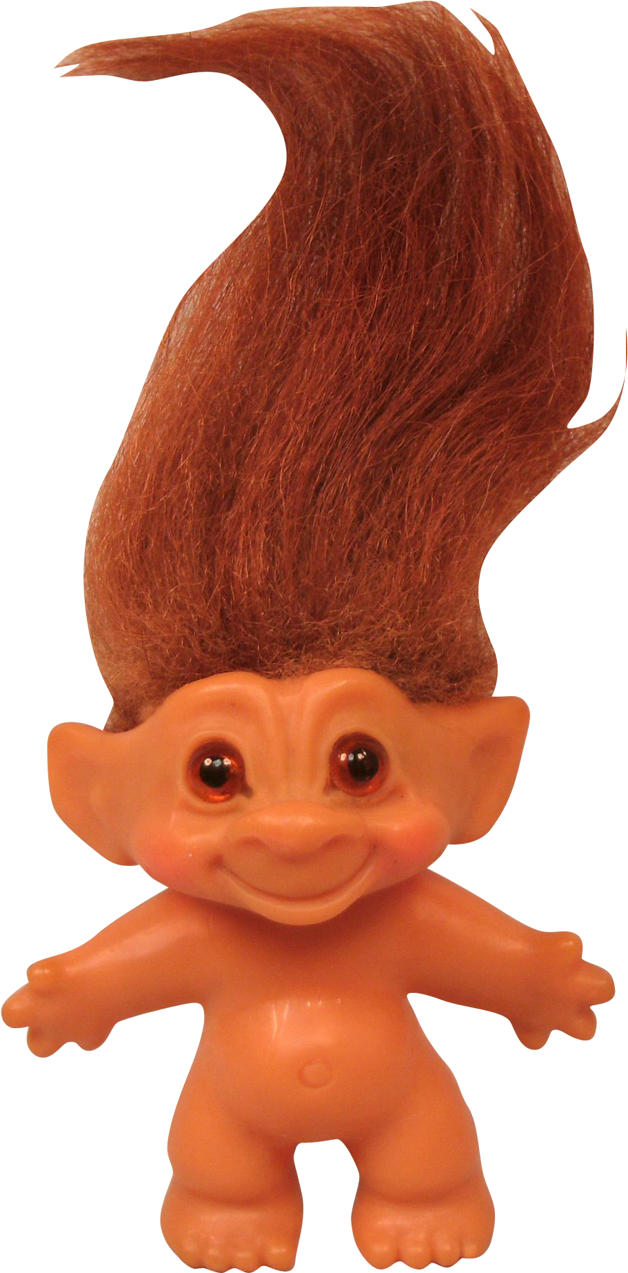 Vintage Thomas Dam Troll With Glass Eyes - Troll Doll Png (1844x1844), Png Download