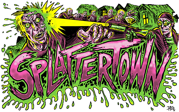 Live Action Haunted Paintball - Paintball (600x375), Png Download