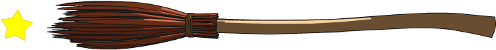 Witches Broom Png - Halloween Broom In Png (1124x448), Png Download