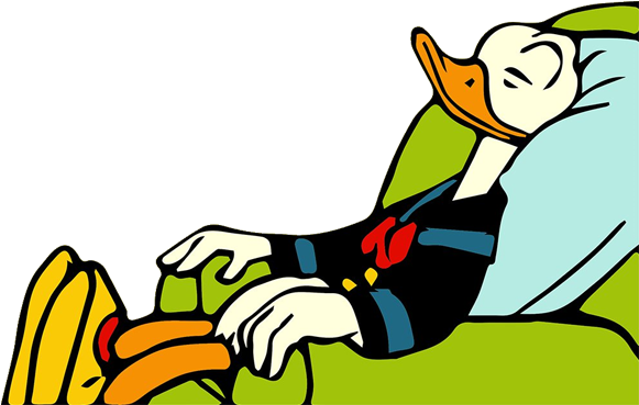 Aku - Donald Duck Chair (1504x798), Png Download