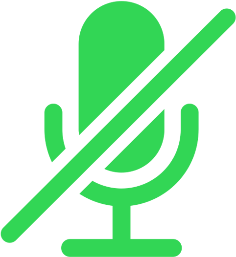 Mute - Icon (500x573), Png Download