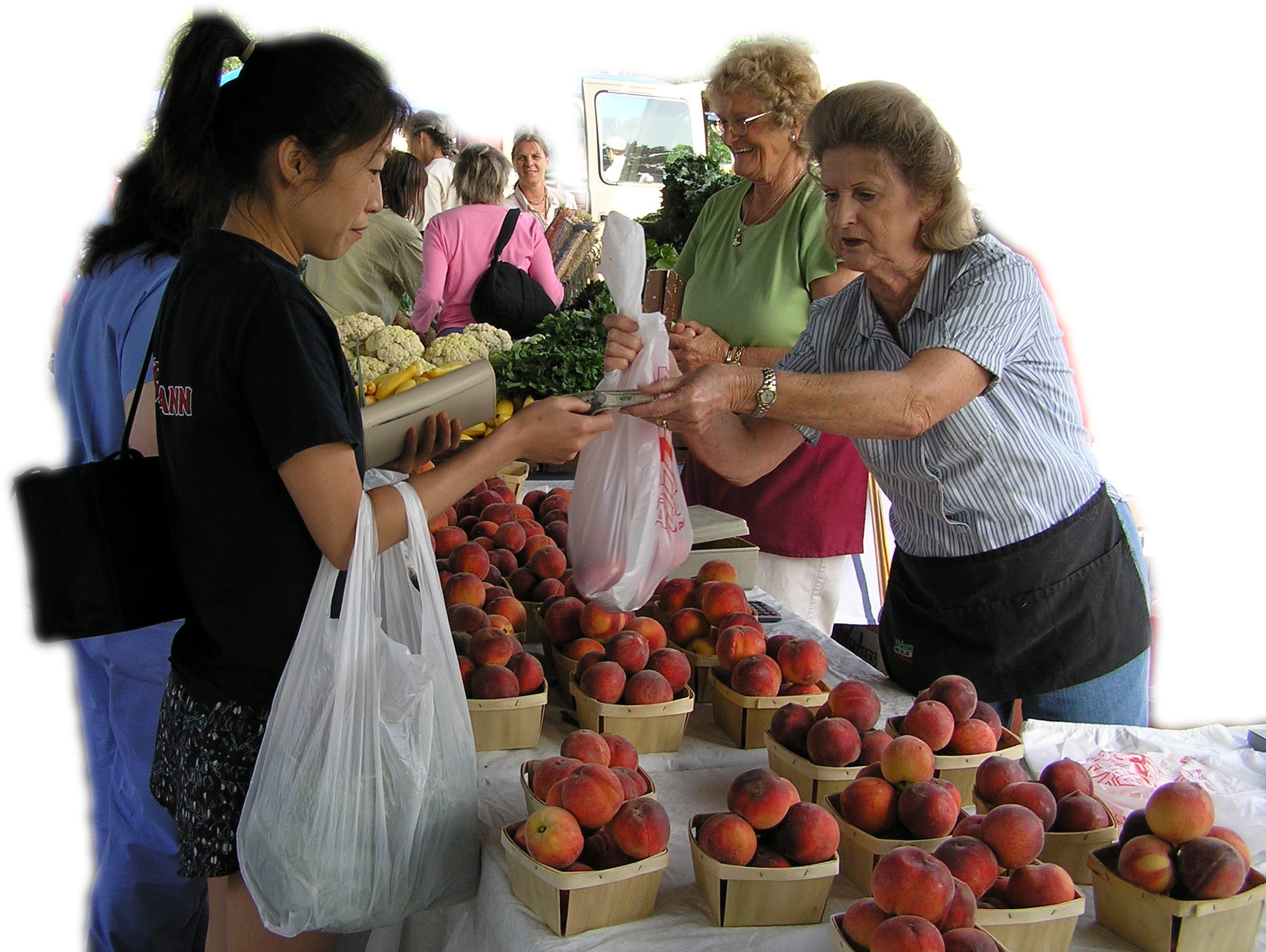 Street Markets People Cutout, Cut Out People, Render - Market People Png (2288x1712), Png Download