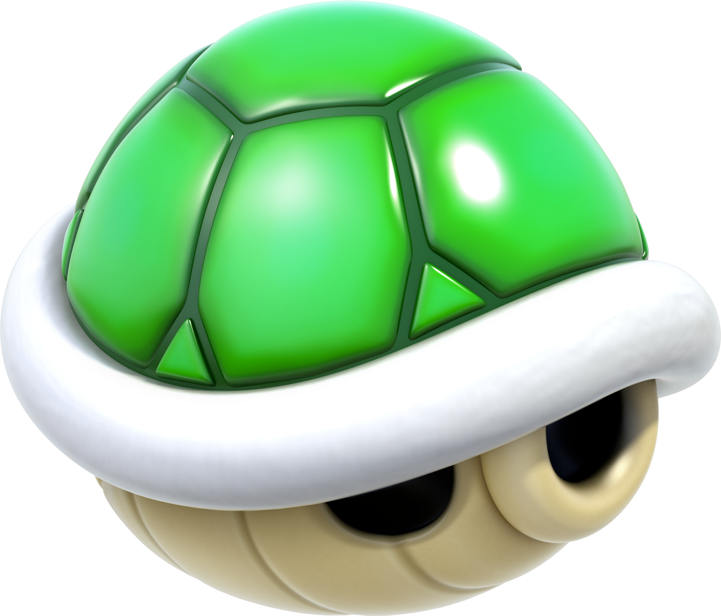 Green Shell Artwork (2463x2106), Png Download