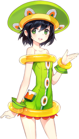 【公式】トリックスター 召喚士になりたい さん - トリックスター シズ (374x520), Png Download