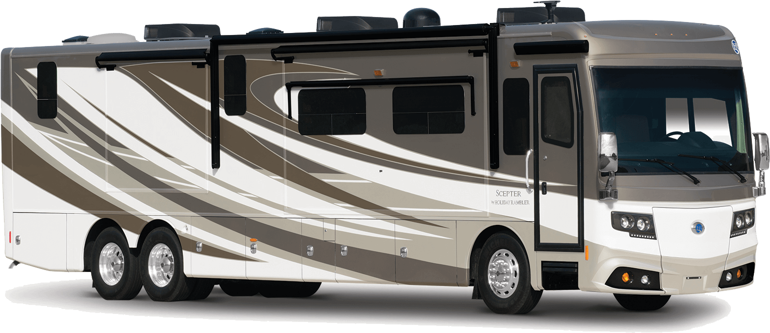 Holiday Rambler Scepter - Holiday Rambler Motorhome Png (1576x739), Png Download