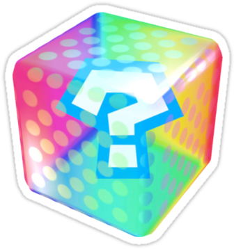 Post - Mario Kart Question Mark (375x360), Png Download