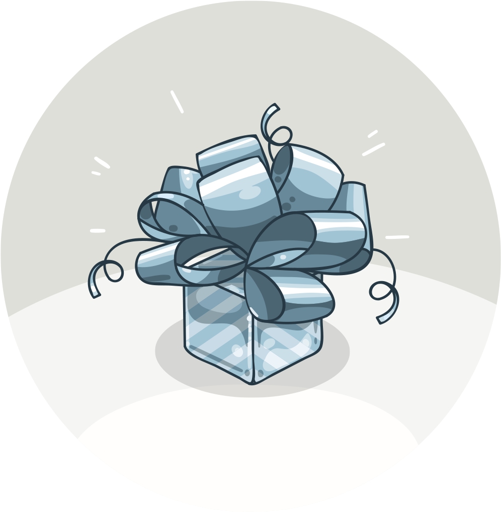 Miniest Mystery Box - Gift Wrapping (1024x1024), Png Download