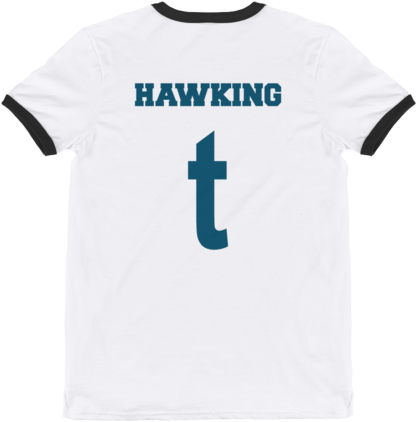 Stephen Hawking Ringer T-shirt (480x480), Png Download