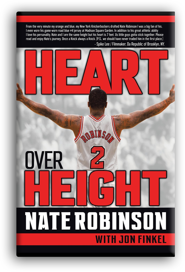Nate Robinson Heart Over Height (767x1166), Png Download