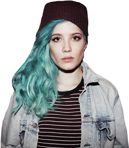 Halsey Png By Wanderrs On Deviantart - Halsey Lauren Jauregui Strangers (500x558), Png Download
