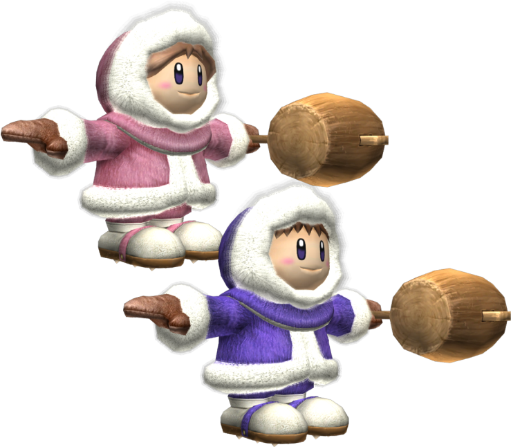 Download Zip Archive - Ice Climbers T Pose (750x650), Png Download