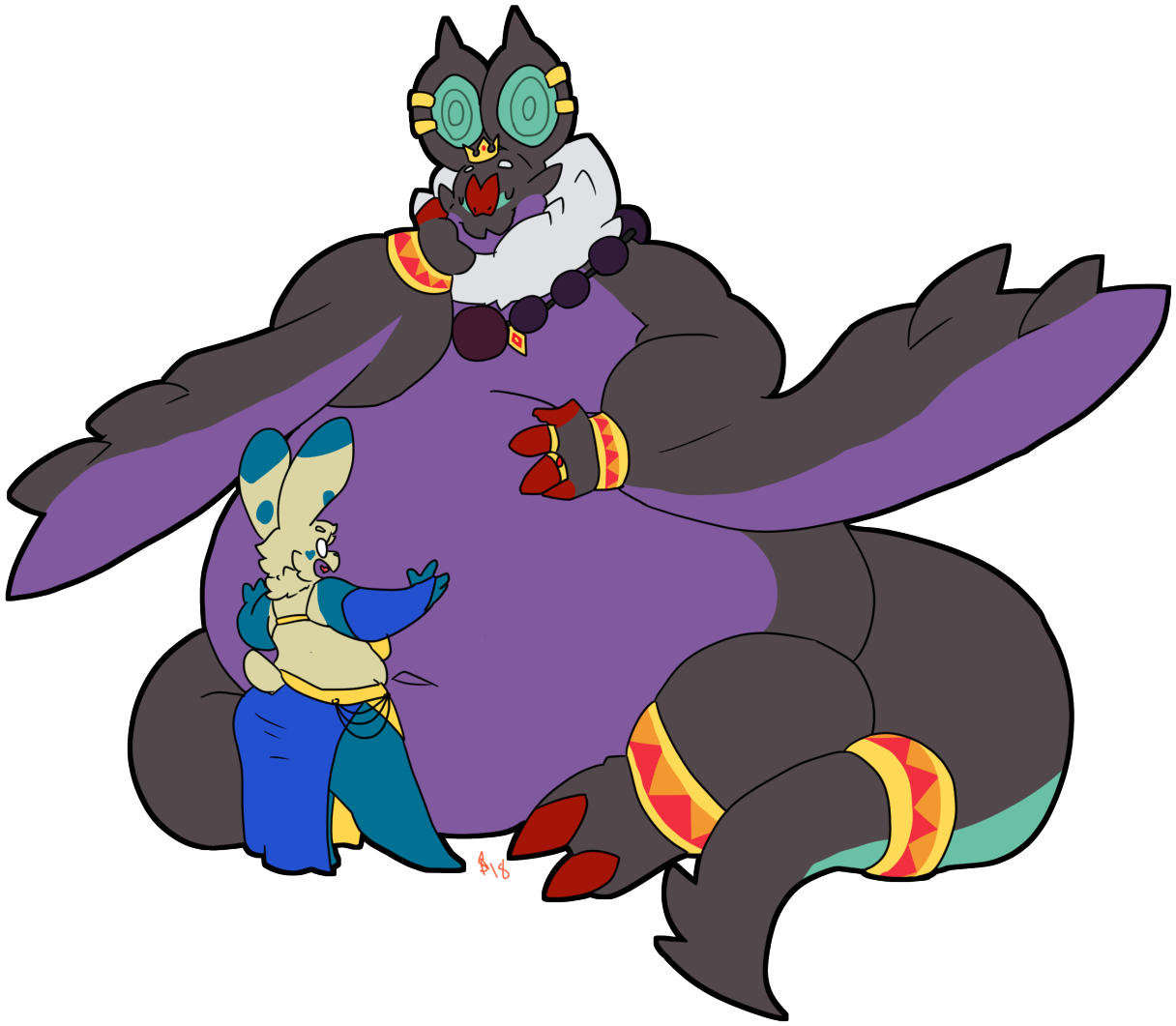 Woah Momma [c] - Fur (1280x1139), Png Download