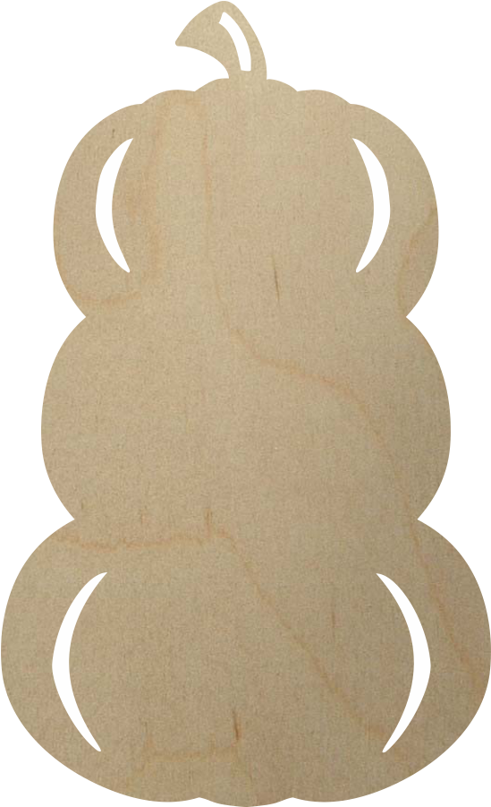 Wooden Pumpkins Shape - Pumpkin (1000x1000), Png Download