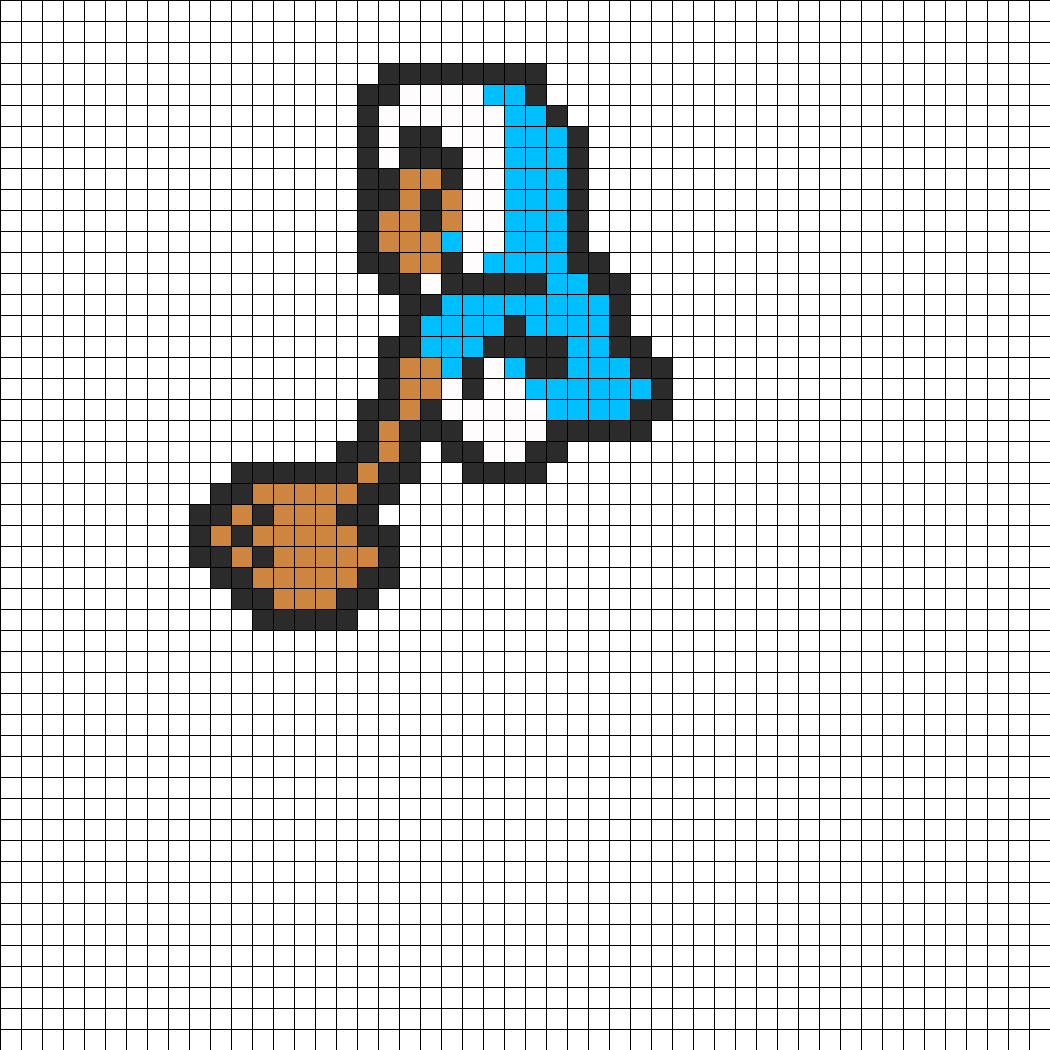 Ice Climber 1 Perler Bead Pattern / Bead Sprite - Ice Climbers Pixel Art (1050x1050), Png Download