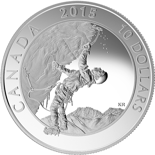 Fine Silver Coin Adventure Canada - 2015 Fine Silver 10 Dollar Coin - Adventure Canada: (570x570), Png Download