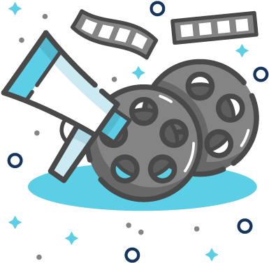 Melbourne Teen Actors - Movie Theater (400x400), Png Download