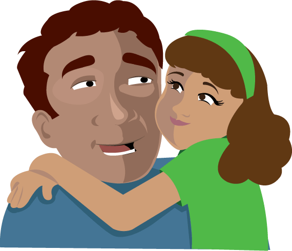 Clipartfort - Father (570x490), Png Download