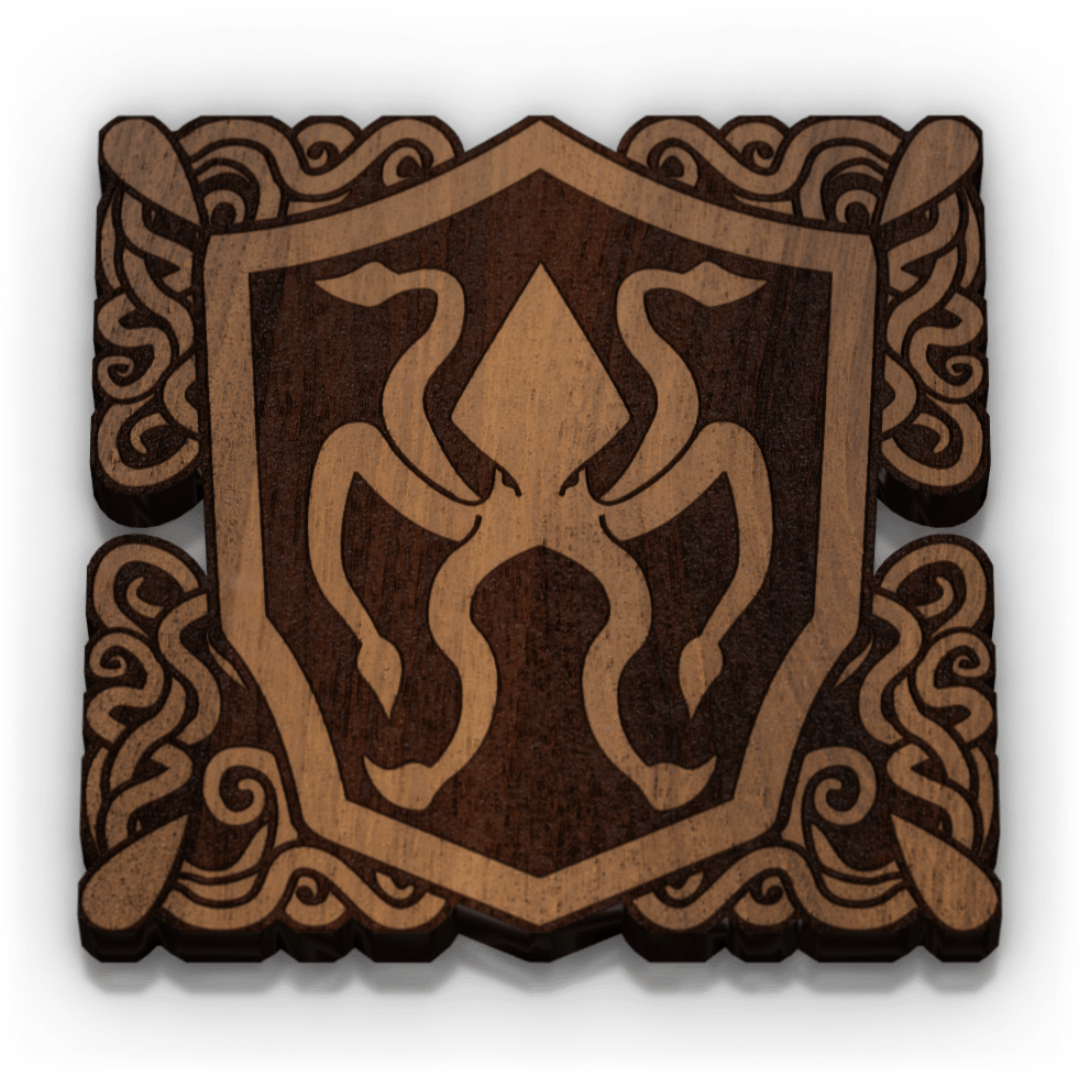 Kraken Banner Token - Kraken (1000x1000), Png Download