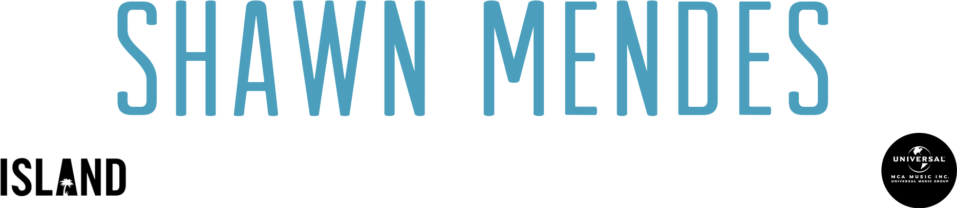 Shawn Mendes Nombre Png (1920x500), Png Download