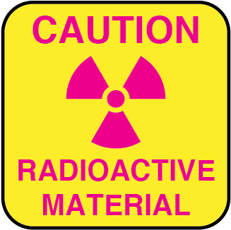Caution X Ray Sign (496x326), Png Download
