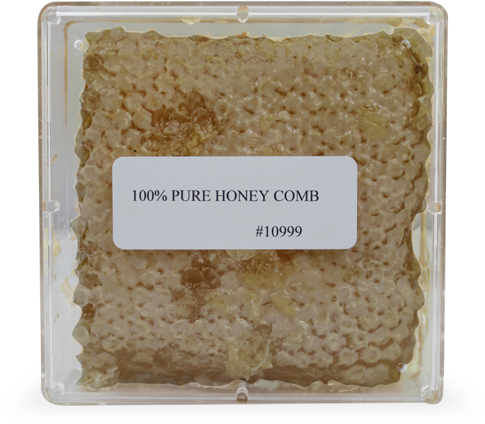 100% Pure Honey Comb - Kettle Corn (700x700), Png Download