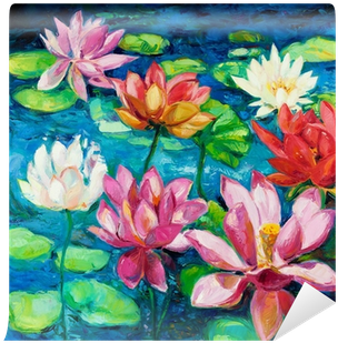 Poster: Water Lily, 19x13in. (400x400), Png Download