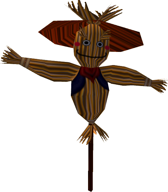 Stylin' Scarecrow - Scarecrow Zelda (538x614), Png Download