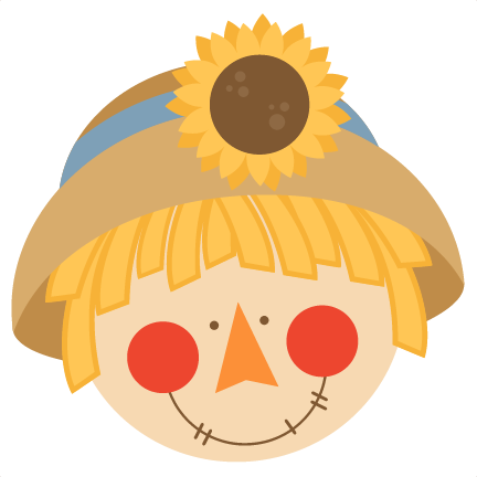 Scarecrow Face Clip Art (432x432), Png Download