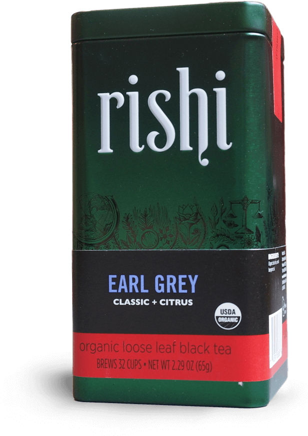 Earl Grey Tea By Rishi - Rishi Tea Organic Loose Leaf Herbal Tea Hibiscus Rooibos (1024x1024), Png Download