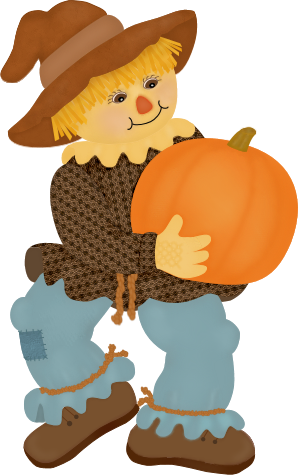 Scarecrow-009 - Halloween (298x475), Png Download