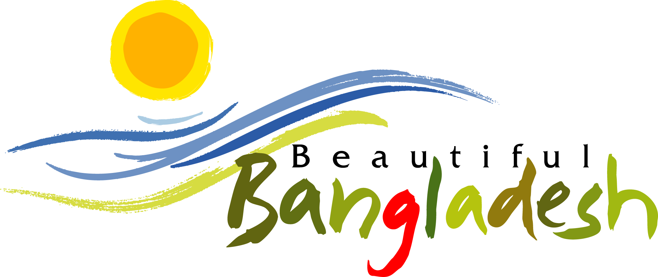 Beautiful Bangladesh English - Beautiful Bangladesh Logo (2108x889), Png Download