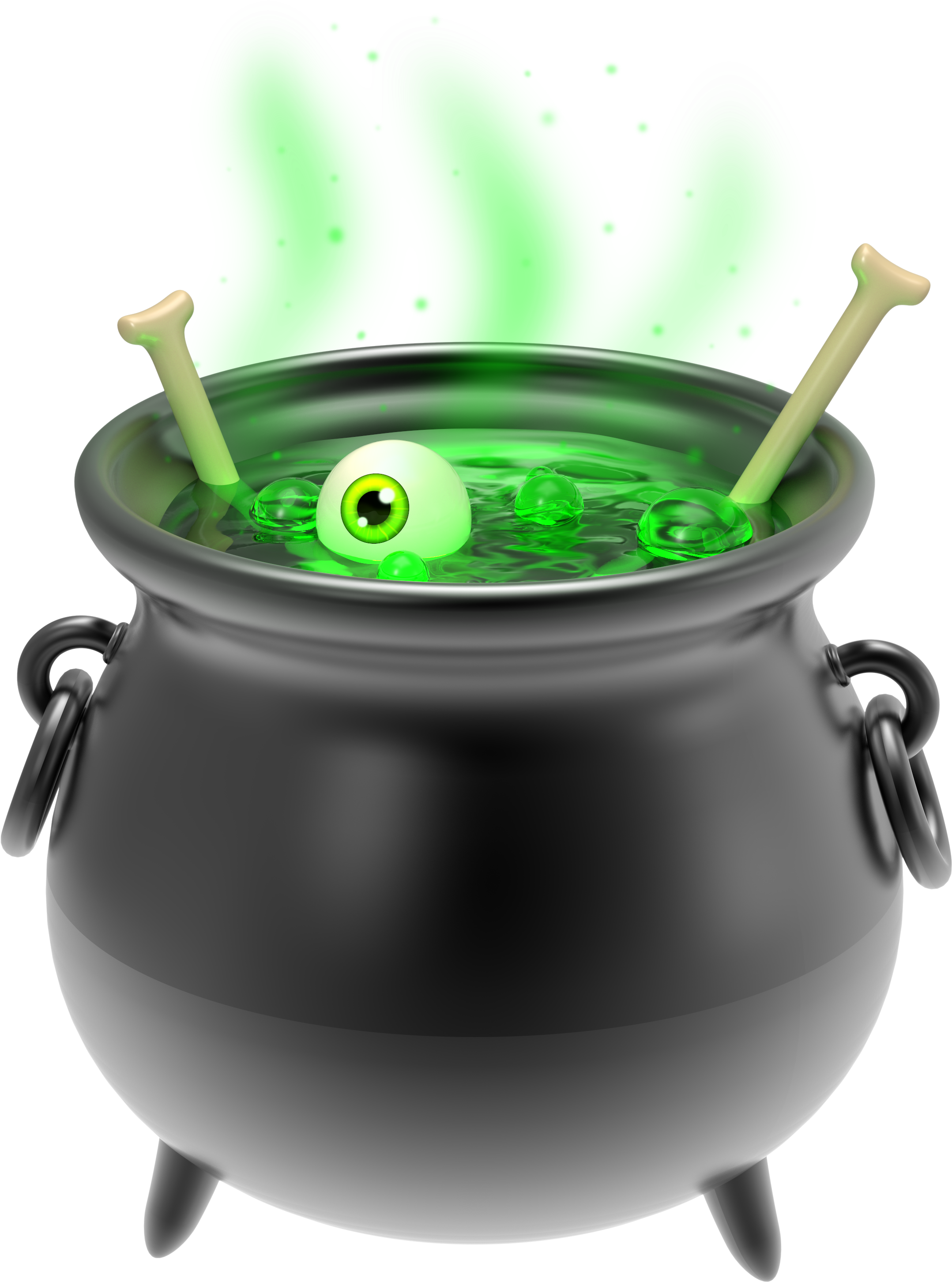 Halloween Cartoons, Halloween Clipart, The Black Cauldron, - Witch Cauldron Clipart (461x600), Png Download