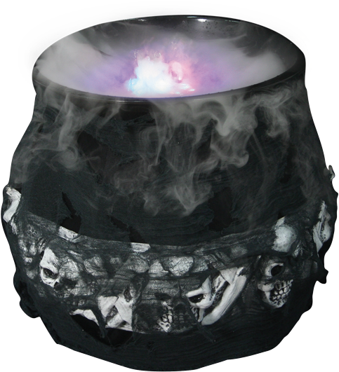Smoking Cauldron - Halloween Smoking Cauldron (650x607), Png Download