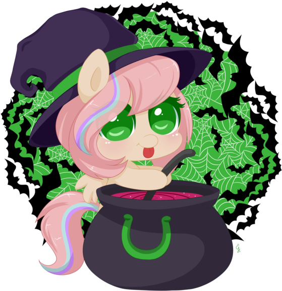 Exceru-karina, Cauldron, Hat, Oc, Oc Only, Oc - Potion (600x600), Png Download