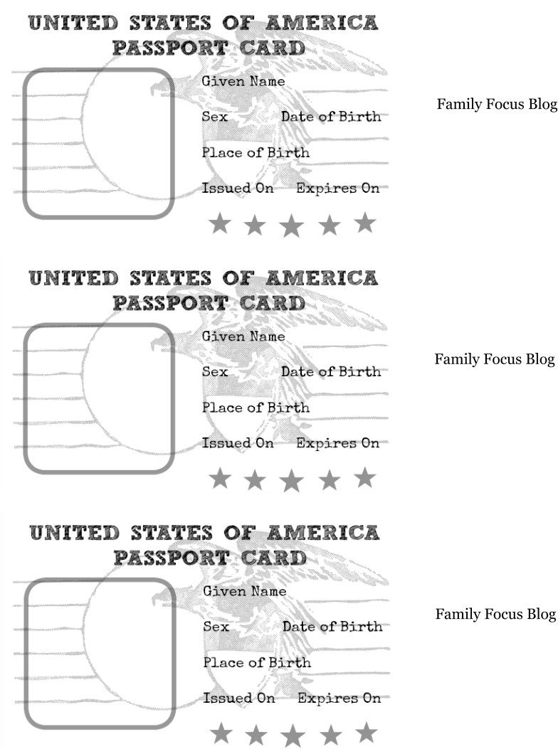 Passport-template - Geography (850x1100), Png Download