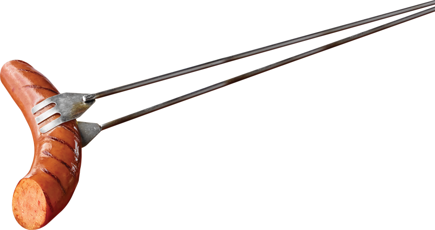 Sausage Png Download Image - Sausage On A Stick Png (883x467), Png Download