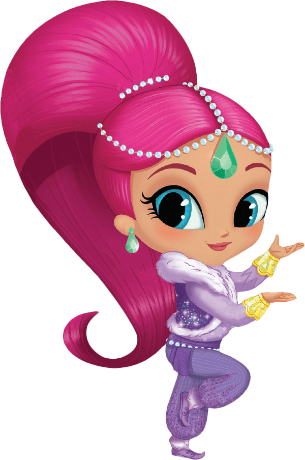At The Movies - Shimmer And Shine Shimmer (600x904), Png Download
