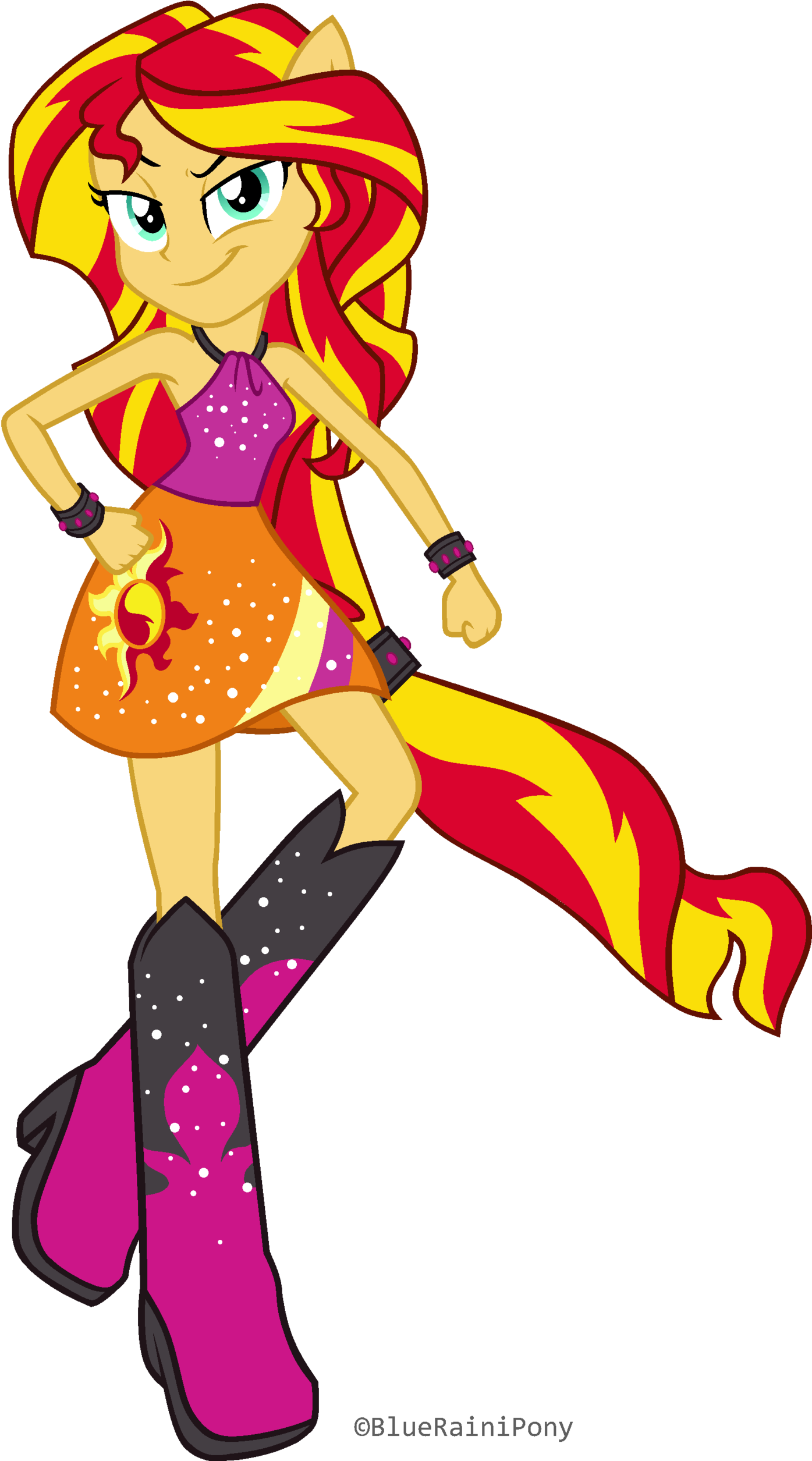 Sunset Shimmer - Sunset Shimmer Equestria Girl (1600x2509), Png Download
