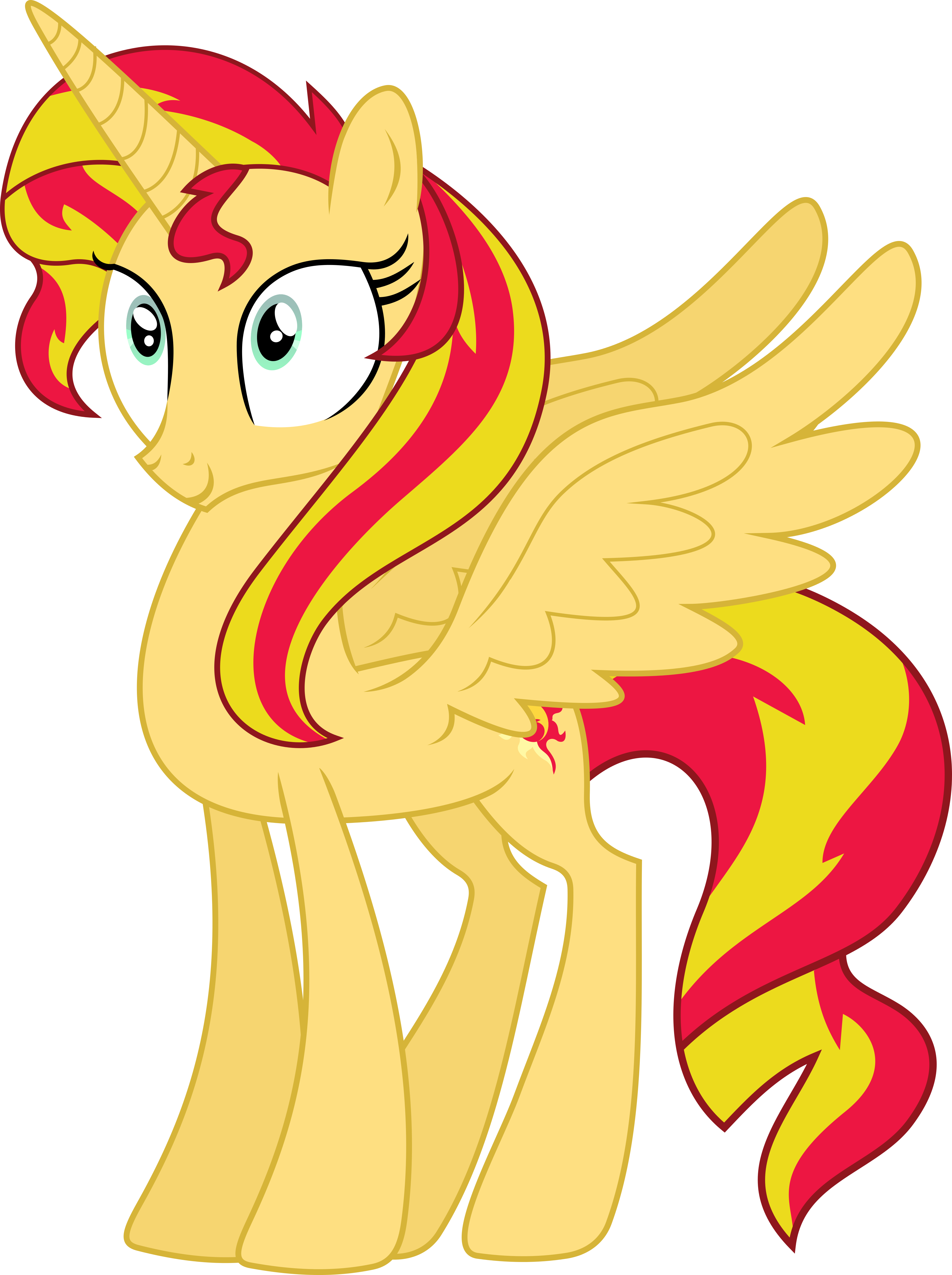 Sunset Shimmer Images Sunset Shimmer Alicorn Hd Wallpaper - Sunset Shimmer Alicorn Princess (3963x5307), Png Download