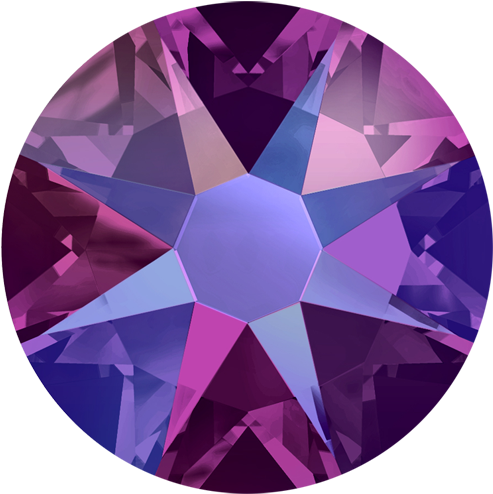 Fuchsia Shimmer - Crystal Silver Night Swarovski (570x570), Png Download