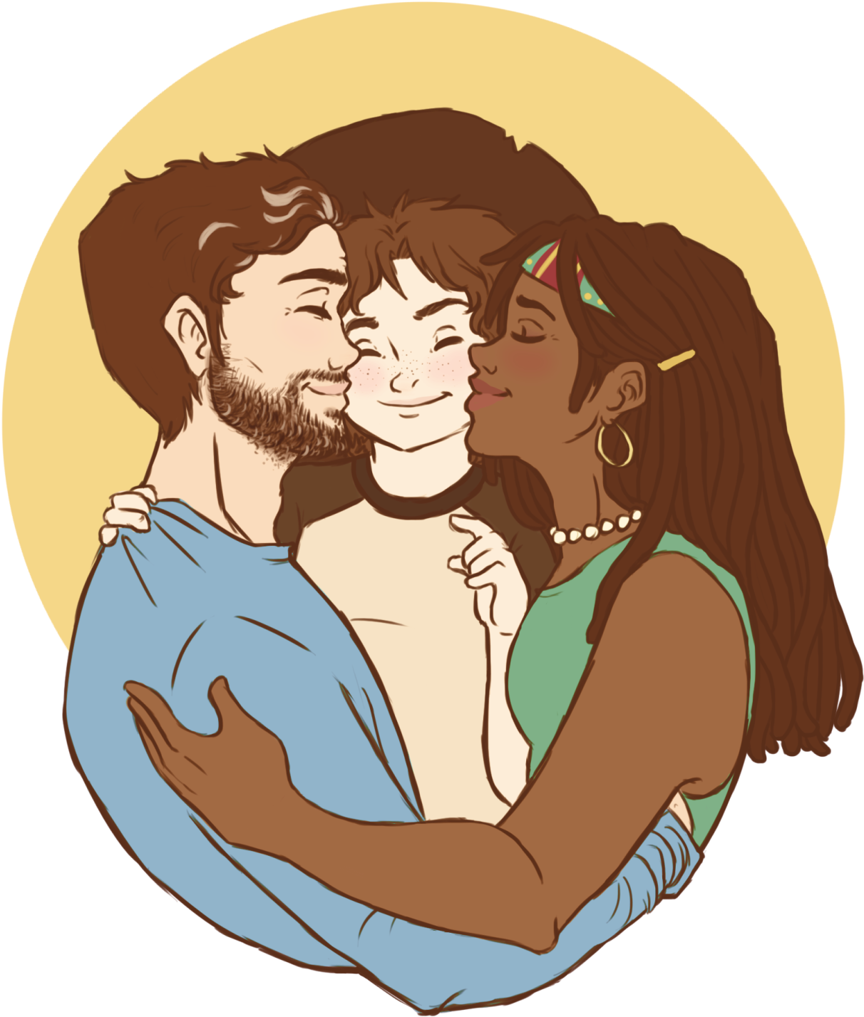 The Walking Dead Clipart Tumblr Transparent - Twd Fan Art Michonne (1280x1506), Png Download