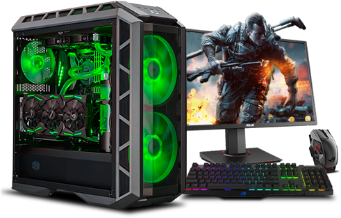 Gaming Pcs From £600 Inc - Cooler Master Mastercase H500p Rgb Computer Case Mcm-h500p-mgnn-s00 (500x500), Png Download