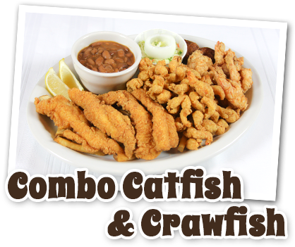 Combo Catfish And Crawfish - Pakora (450x400), Png Download