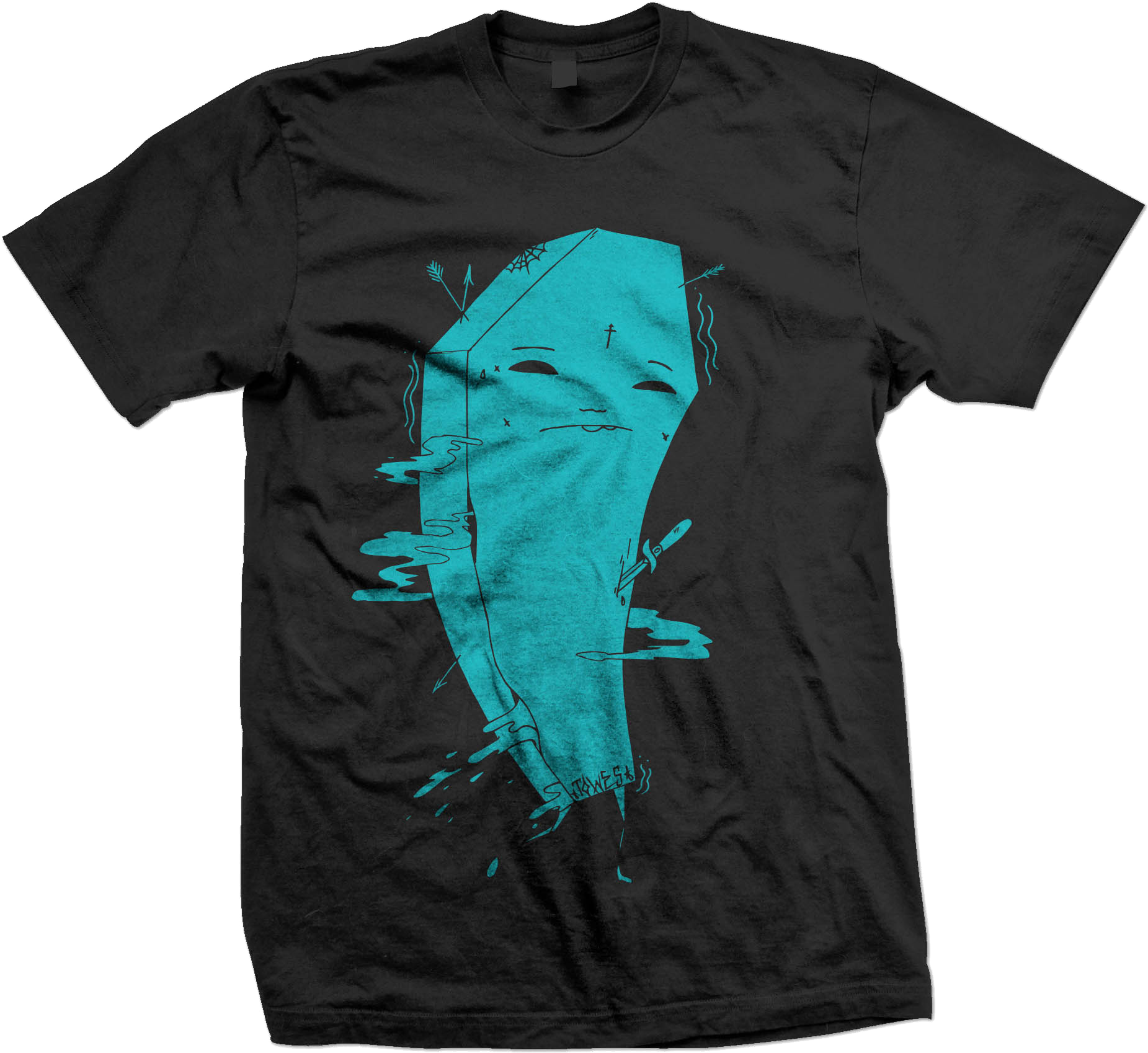 Image Of Walking Dead - T Shirt (1880x2326), Png Download